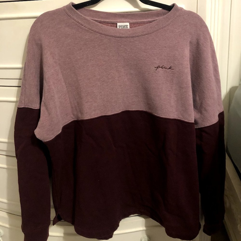 VS PINK Medium Purple Pullover Sweater